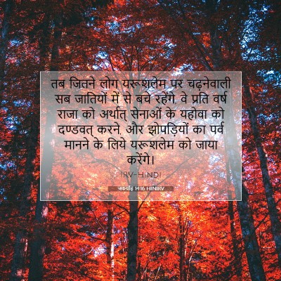 जकर्याह 14:16 HINIRV बाइबल आयत इमेज
