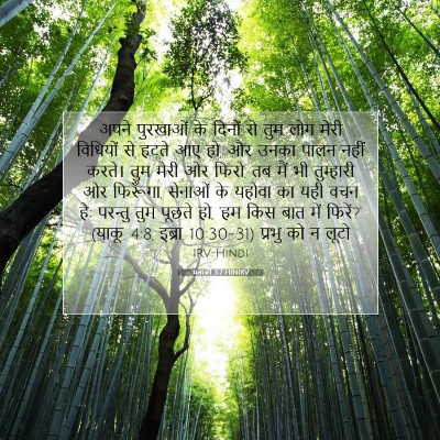 मलाकी 3:7 HINIRV बाइबल आयत इमेज