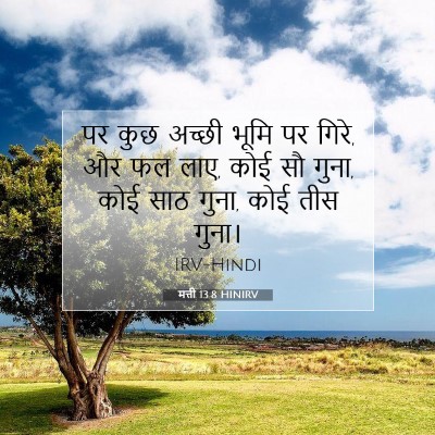 मत्ती 13:8 बाइबल आयत की व्याख्या