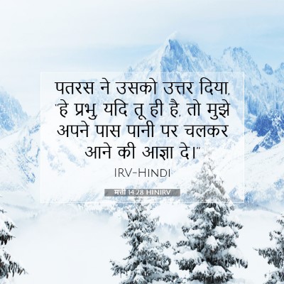 मत्ती 14:28 बाइबल आयत की व्याख्या