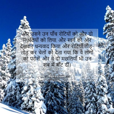 मरकुस 6:41 बाइबल आयत की व्याख्या