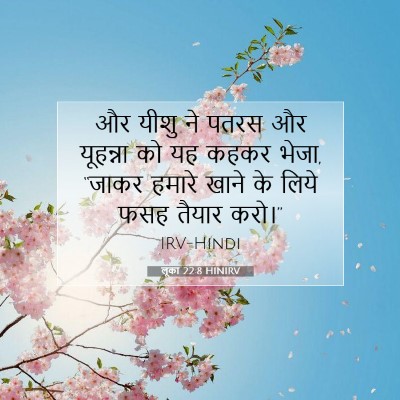 लूका 22:8 बाइबल आयत की व्याख्या