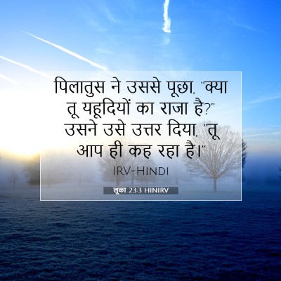 लूका 23:3 बाइबल आयत की व्याख्या