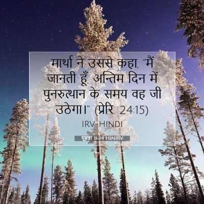 यूहन्ना 11:24 बाइबल आयत की व्याख्या