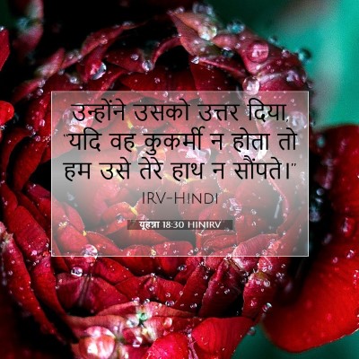 यूहन्ना 18:30 बाइबल आयत की व्याख्या
