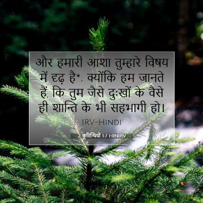 2 कुरिन्थियों 1:7 बाइबल आयत की व्याख्या