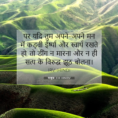 याकूब 3:14 HINIRV बाइबल आयत इमेज